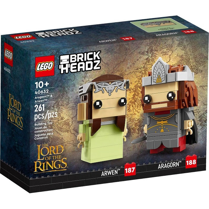 LEGO 40632 Aragorn and Arwen 40632 sealed box front