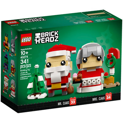 LEGO 40274 Mr. Claus & Mrs. Claus 40274 sealed box front