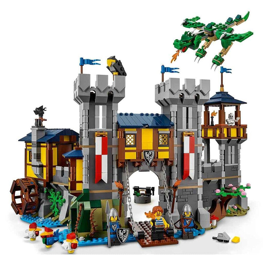 LEGO Creator 3in1 Medieval Castle Toy to Tower or 31120 – Retired & Sealed