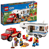 LEGO 60182 City Starke Fahrzeuge Pickup und Wohnwagen 60182 sealed box view 2
