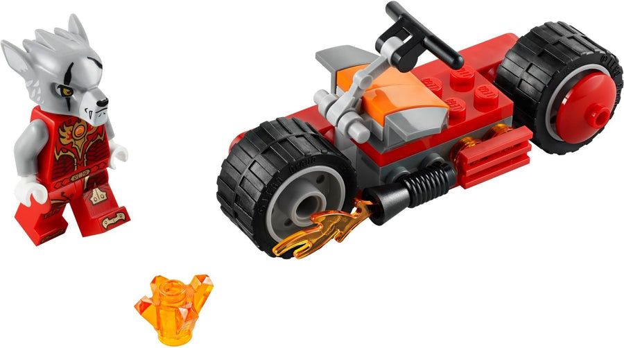 LEGO Chima Worriz' Fire Bike 30265 – Retired & Sealed
