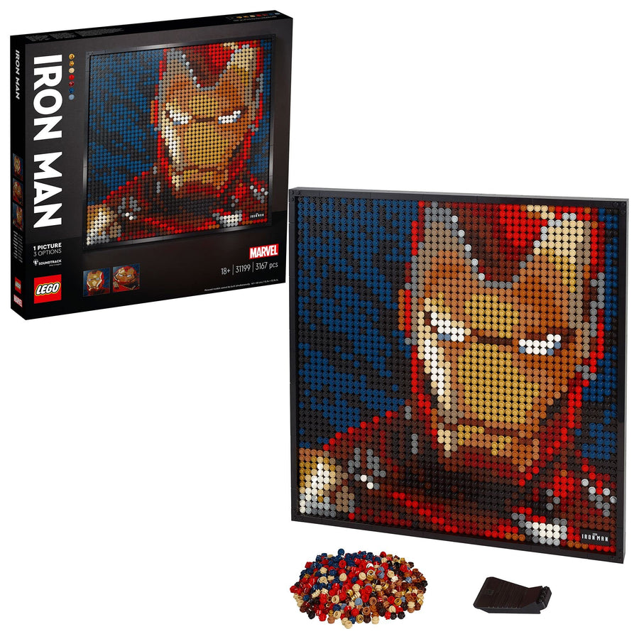 LEGO Art Marvel Studios Iron Man 31199 – Retired & Sealed