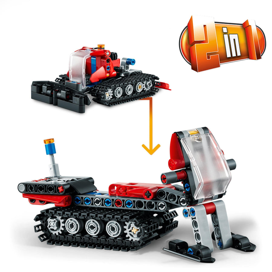 LEGO Technic Snow Groomer to Snowmobile 2in1 Vehicle 42148 – Retired & Sealed
