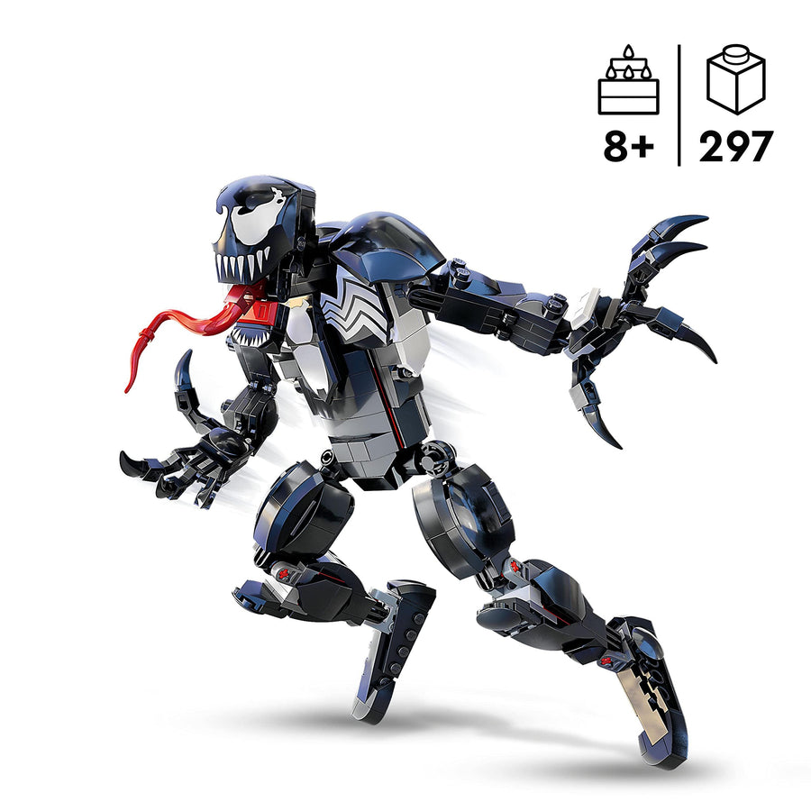 LEGO Marvel Venom Figure, Fully Articulated Super 76230 – Retired & Sealed