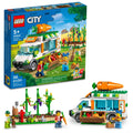 LEGO City Farmers Market Van, Toy Farm Shop with Food 60345 – Retired & Sealed