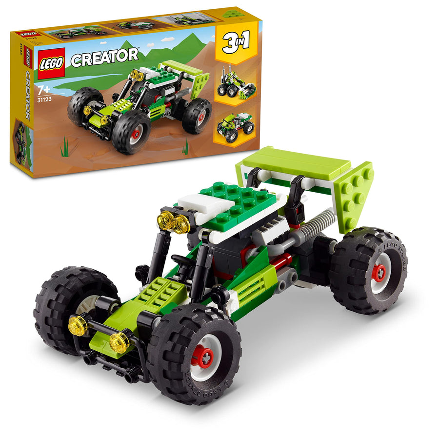 LEGO Creator 3in1 Off-road Buggy to Skid Loader Digger 31123 – Retired & Sealed