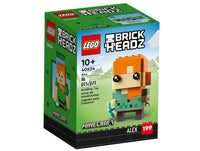 LEGO 40624 BrickHeadz Minecraft Alex With Diamond Pickaxe 40624 sealed box view 3
