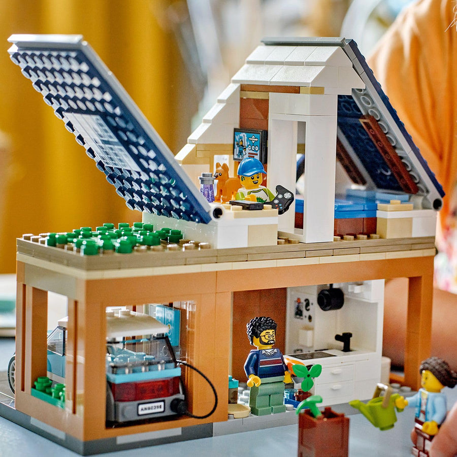 LEGO City Family House and Electric Car 60398 – Retired & Sealed