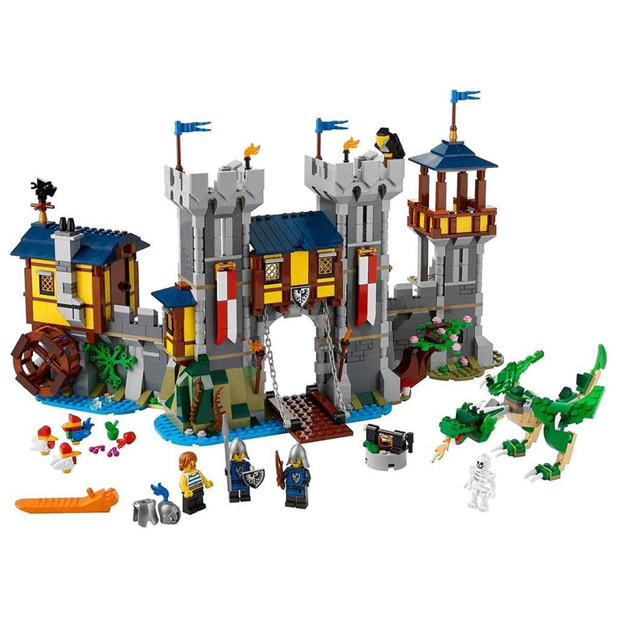 LEGO Creator 3in1 Medieval Castle Toy to Tower or 31120 – Retired & Sealed