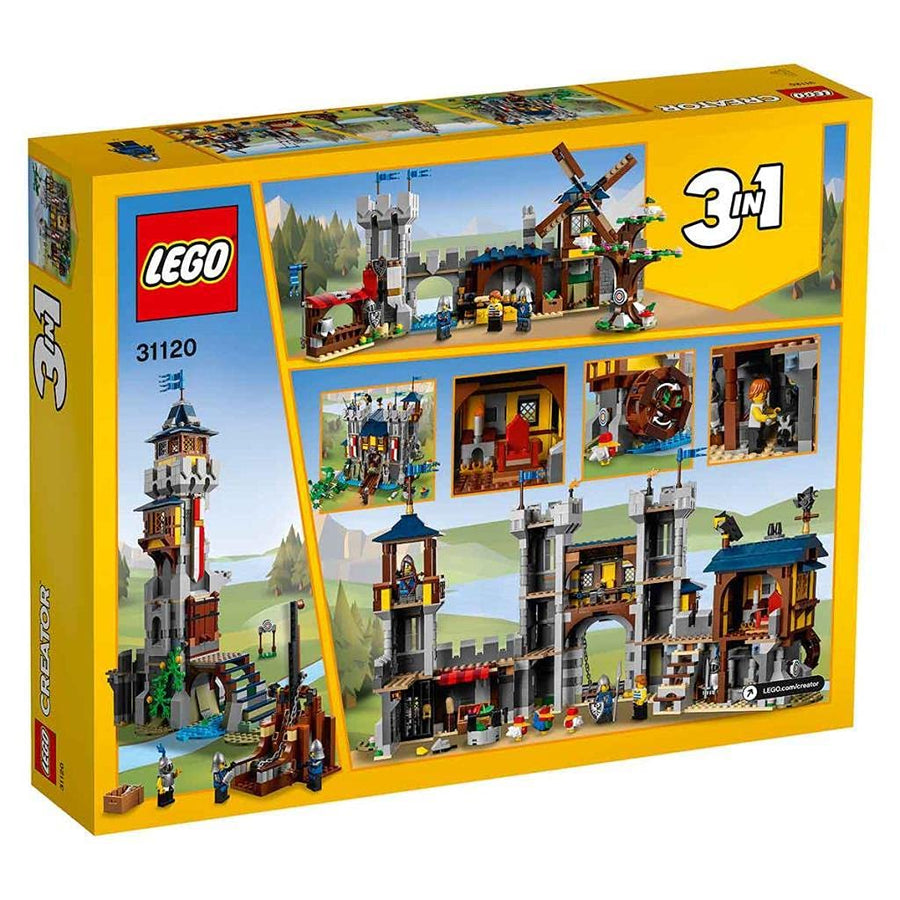 LEGO Creator 3in1 Medieval Castle Toy to Tower or 31120 – Retired & Sealed