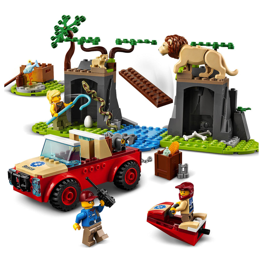LEGO City Wildlife Rescue Off Roader Vehicle Car Toy 60301 – Retired & Sealed