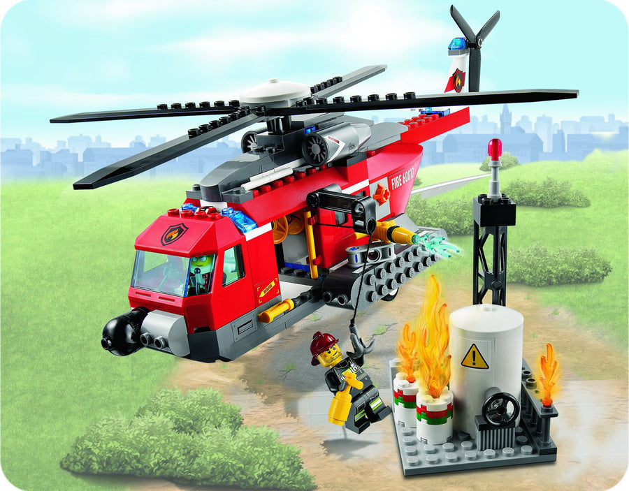 LEGO City Fire Helicopter 60010 – Retired & Sealed
