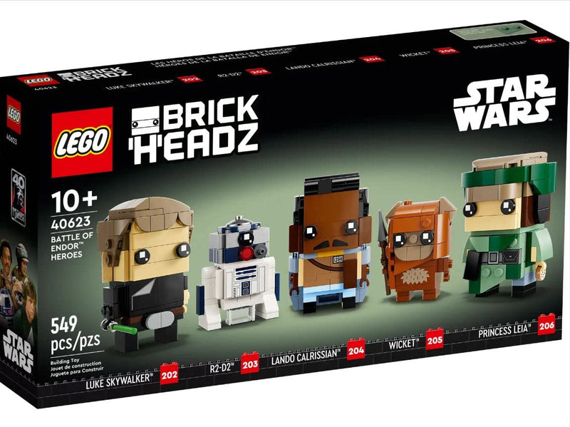 LEGO Star Wars Brickheadz Heroes of the Battle of Endor Set 40623