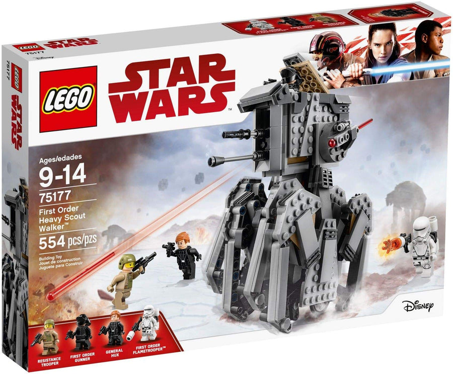 LEGO Star Wars First Order Heavy Scout Walker 75177 – Retired & Sealed