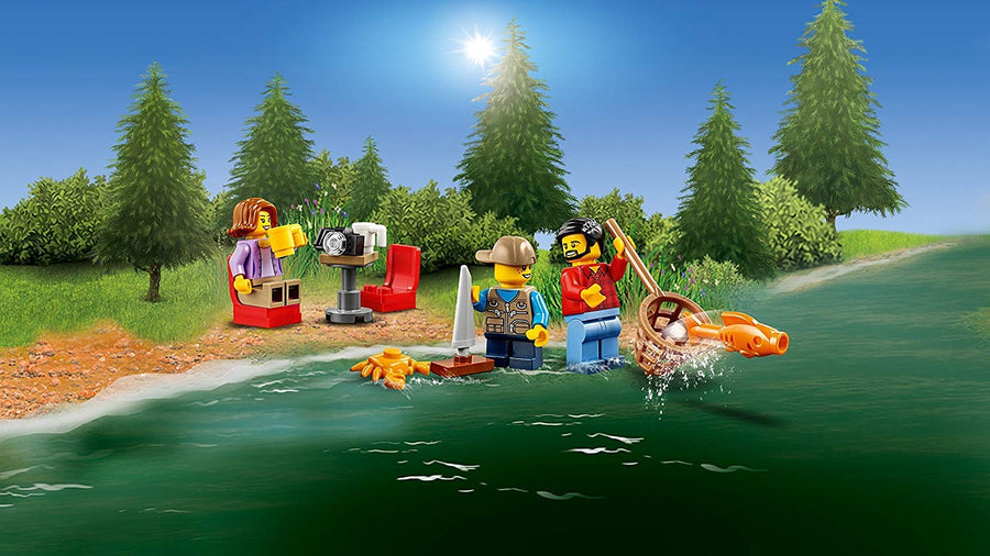 LEGO City Starke Fahrzeuge Pickup und Wohnwagen 60182 – Retired & Sealed