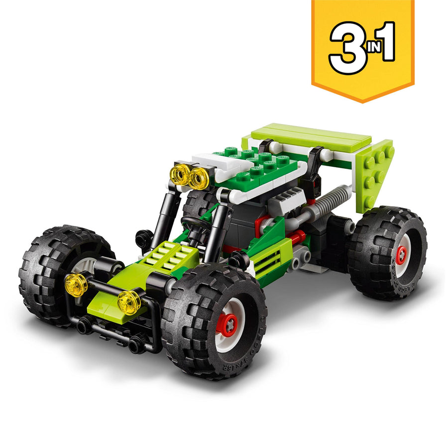 LEGO Creator 3in1 Off-road Buggy to Skid Loader Digger 31123 – Retired & Sealed