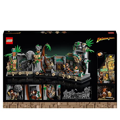 LEGO Indiana Jones Temple of the Golden Idol Model Kit 77015 – Retired & Sealed