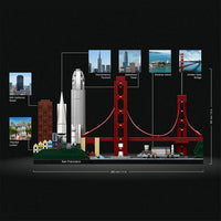 LEGO 21043 Architecture San Francisco 21043 sealed box view 4