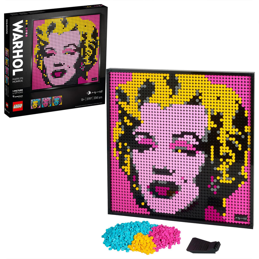 LEGO Art Andy Warhol's Marilyn Monroe 31197 – Retired & Sealed