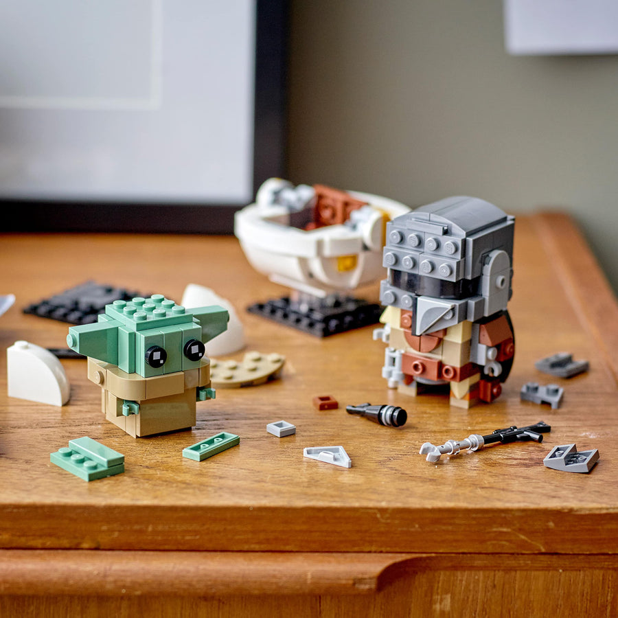 LEGO BrickHeadz Star Wars The Mandalorian & The Child 75317 – Retired & Sealed