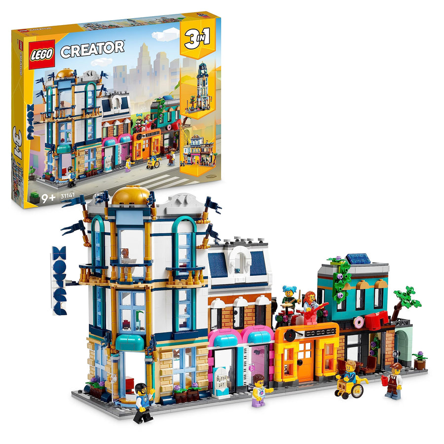 LEGO Creator 3in1 Main Street to Art Deco Skyscraper 31141 – Retired & Sealed