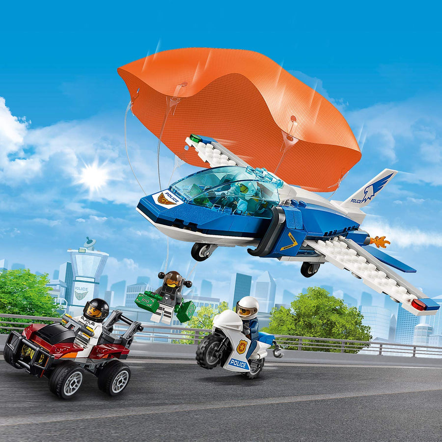 LEGO City Police Parachute Arrest 60208 – Retired & Sealed