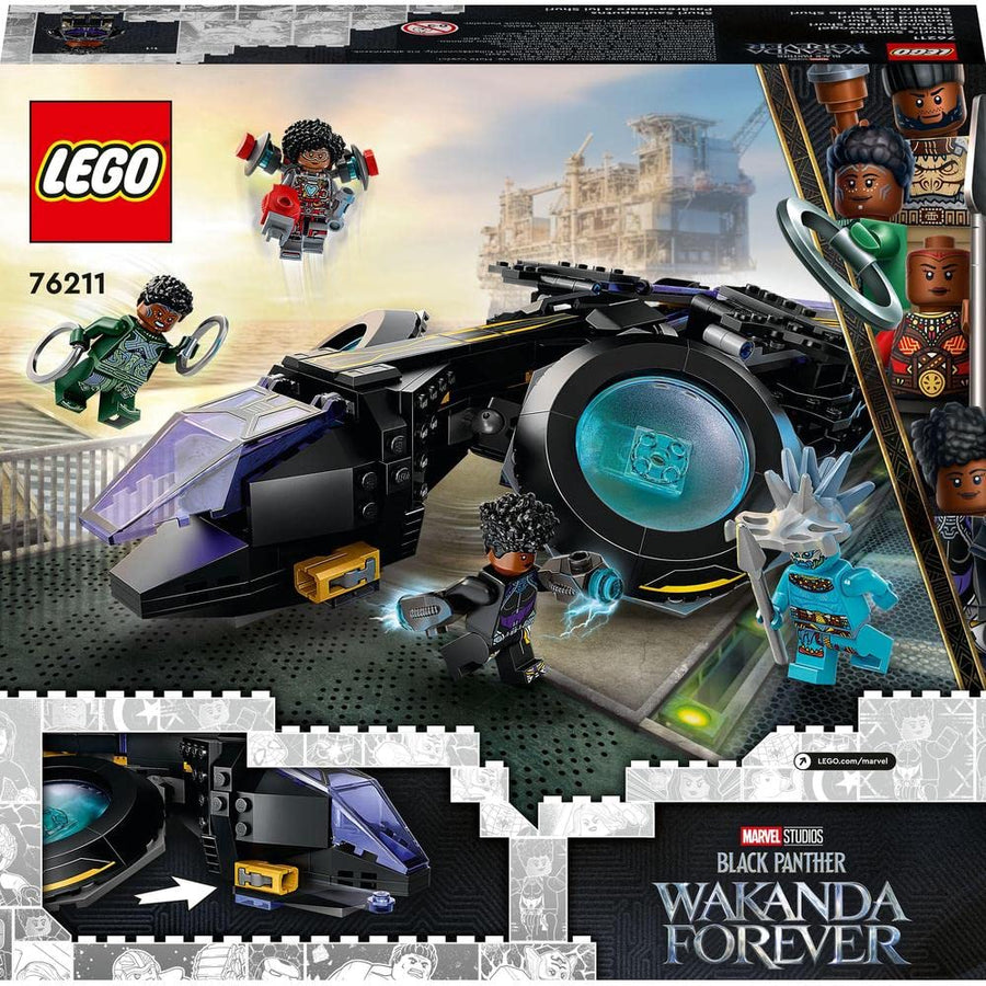 LEGO Marvel Shuri's Sunbird, Black Panther Aircraft 76211 – Retired & Sealed