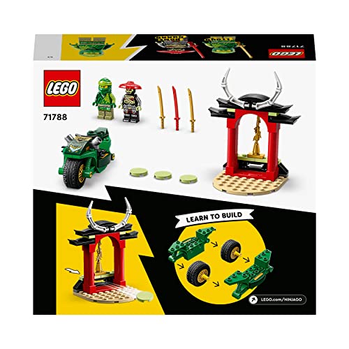 LEGO NINJAGO Lloyds Ninja Motorcycle, Toy for 71788 – Retired & Sealed