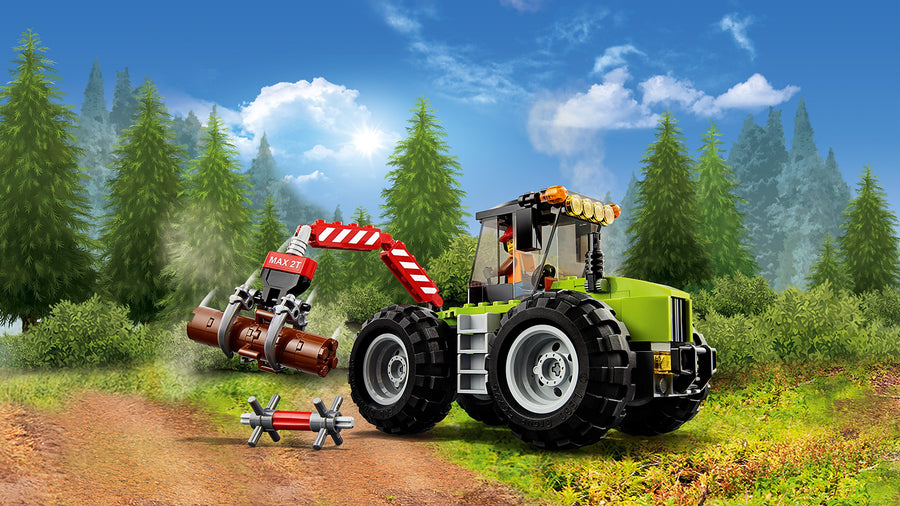 LEGO City Starke Fahrzeuge Forsttraktor, Cooles Kinder 60181 – Retired & Sealed