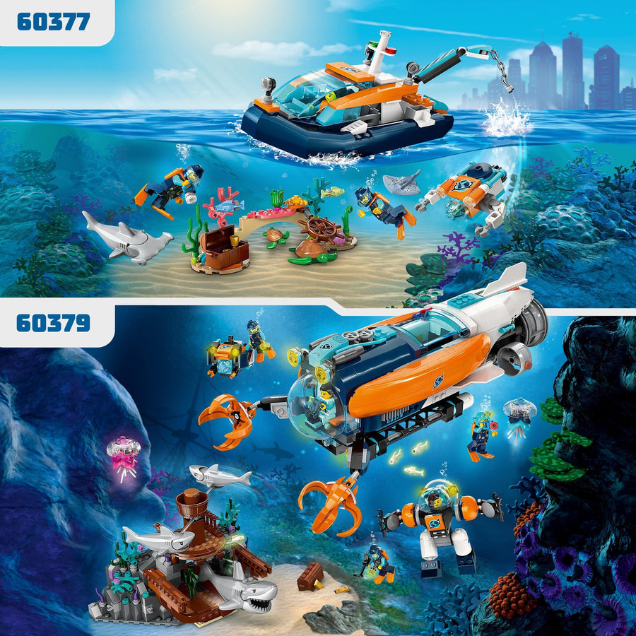 LEGO City Meeresforscher-Boot 60377 – Retired & Sealed