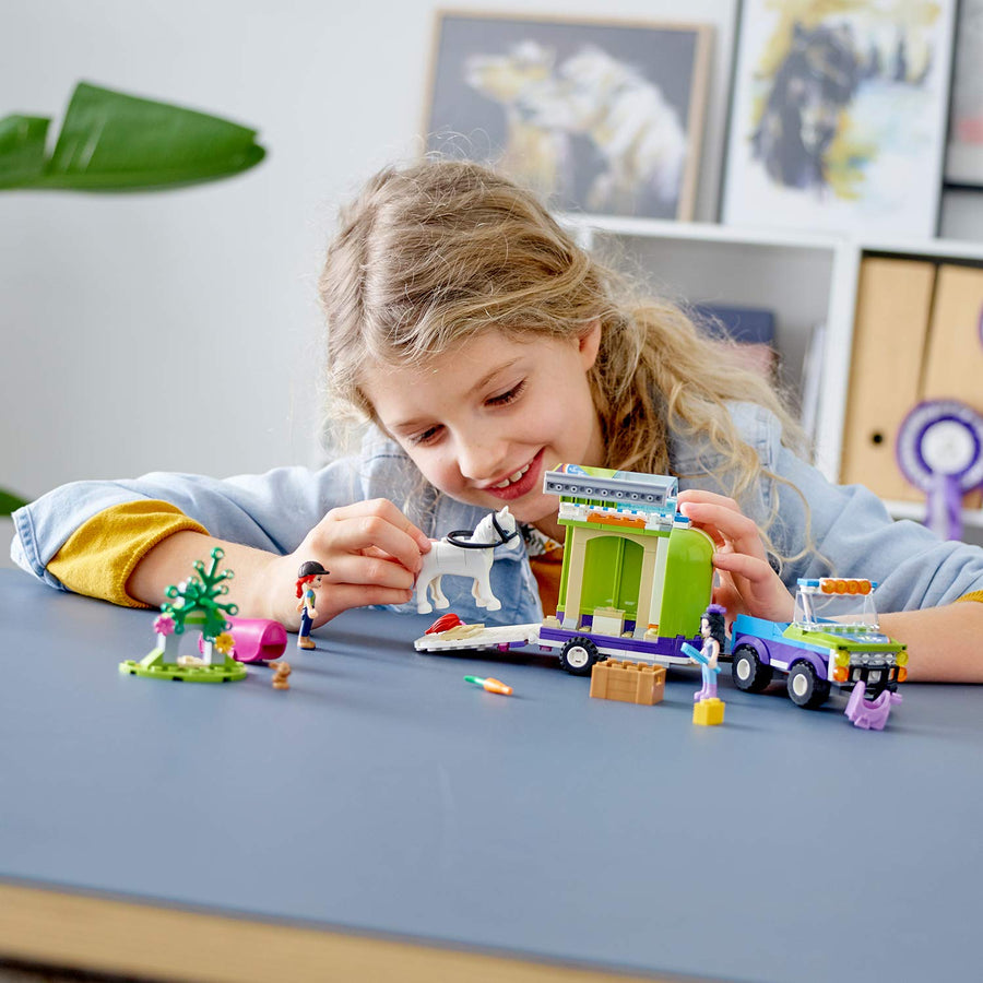 LEGO Friends Mia’s Horse Trailer Toy, Stable Extension 41371 – Retired & Sealed
