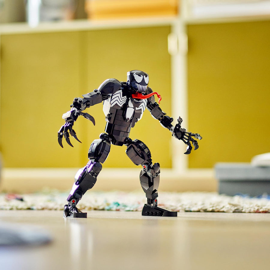 LEGO Marvel Venom Figure, Fully Articulated Super 76230 – Retired & Sealed