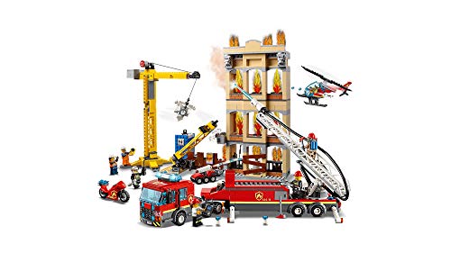 LEGO City Fire Brigade Downtown Fire Brigade light & 60216 – Retired & Sealed