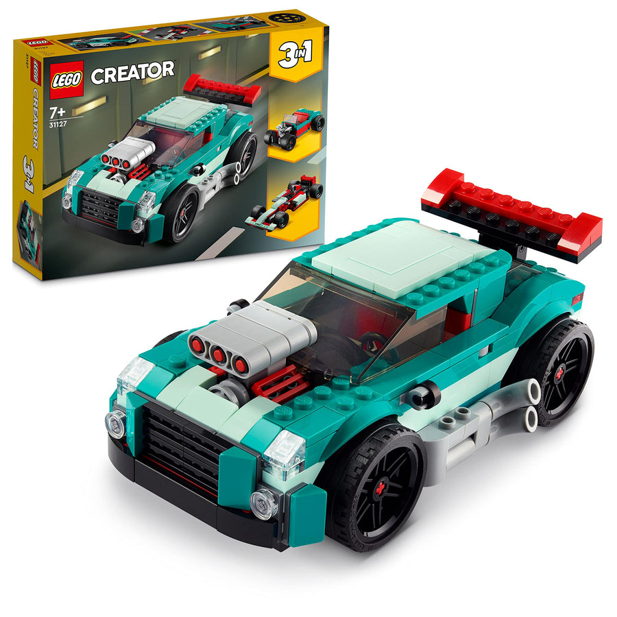 LEGO Creator 3in1 Street Racer: Race Car Toy to Muscle 31127 – Retired & Sealed