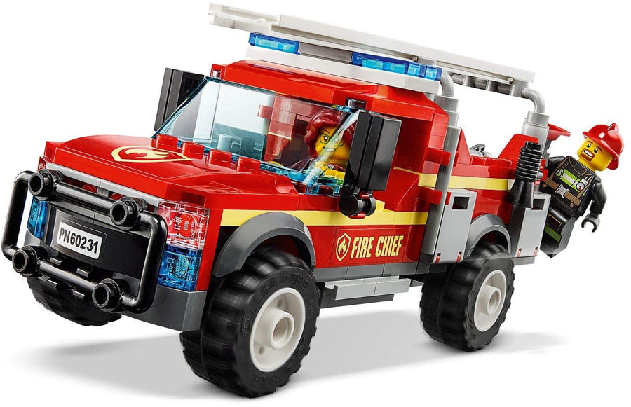 LEGO City Town Fire Chief Response Truck Set with Fire 60231 – Retired & Sealed