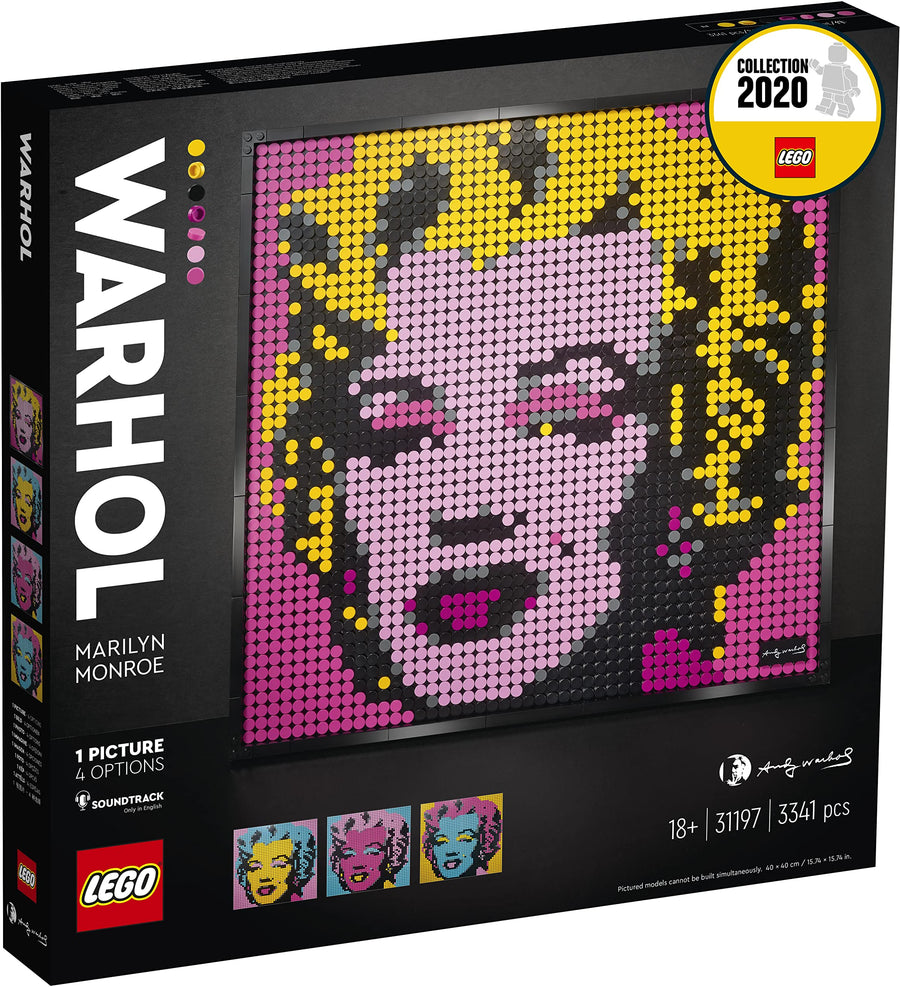 LEGO Art Andy Warhol's Marilyn Monroe 31197 – Retired & Sealed