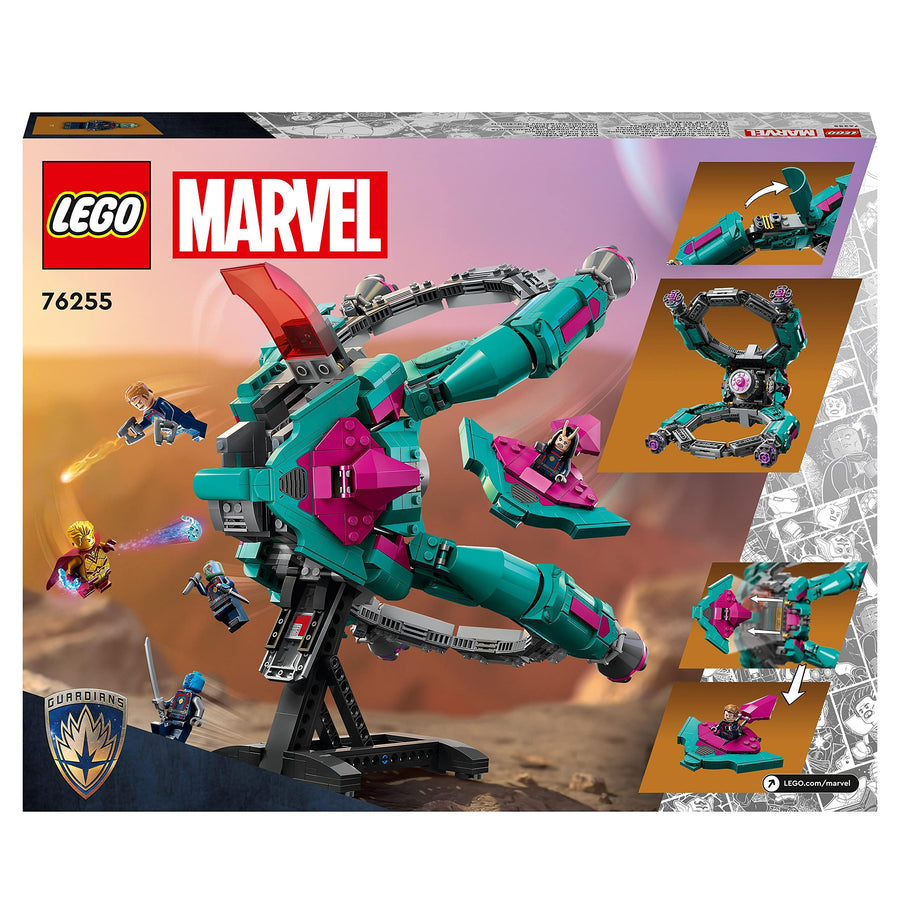 LEGO Marvel The New Guardians' Ship, Buildable 76255 – Retired & Sealed