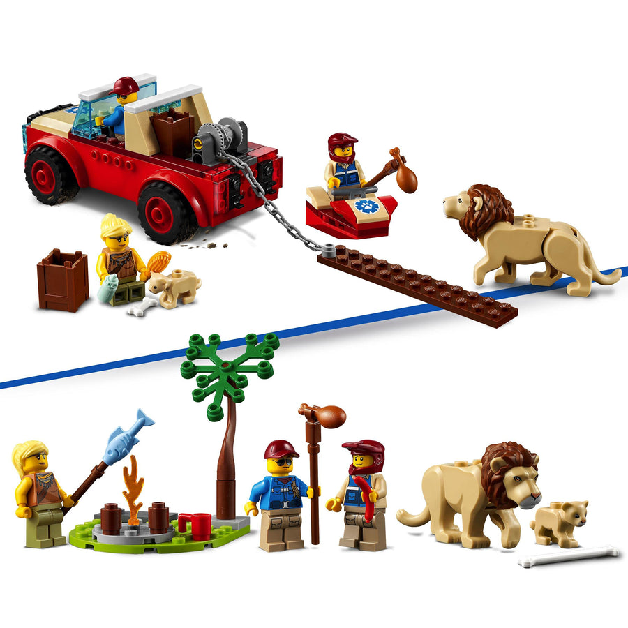 LEGO City Wildlife Rescue Off Roader Vehicle Car Toy 60301 – Retired & Sealed