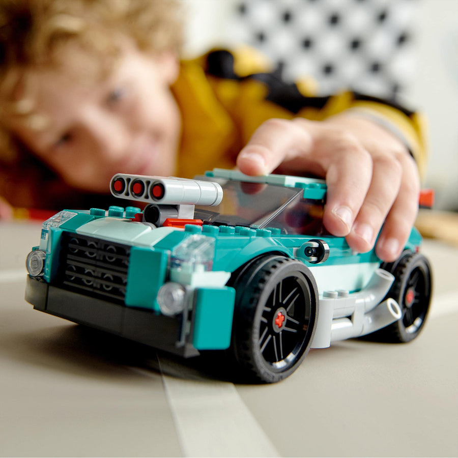 LEGO Creator 3in1 Street Racer: Race Car Toy to Muscle 31127 – Retired & Sealed