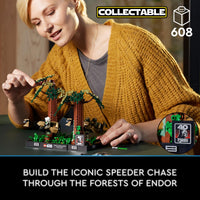 LEGO 75353 Endor Speeder Chase Diorama 75353 sealed box view 4