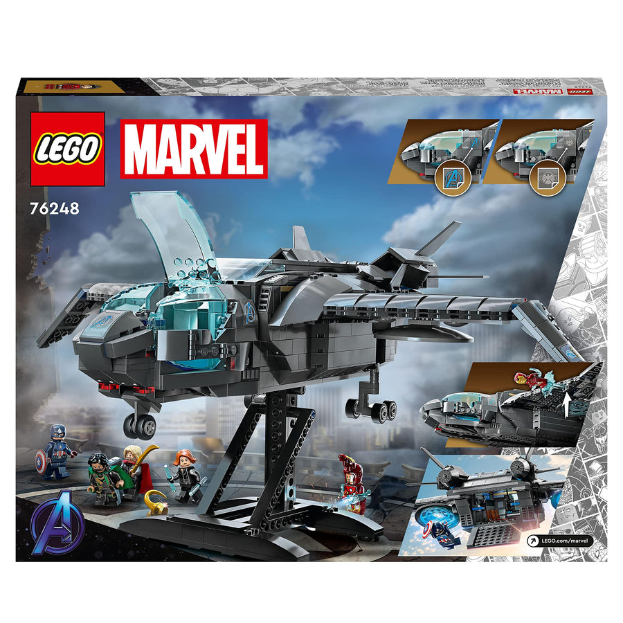 LEGO Marvel The Avengers Quinjet, Spaceship 76248 – Retired & Sealed