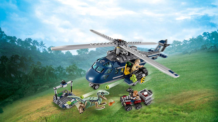 LEGO Jurassic World Blue's Helicopter Chase Cool 75928 – Retired & Sealed