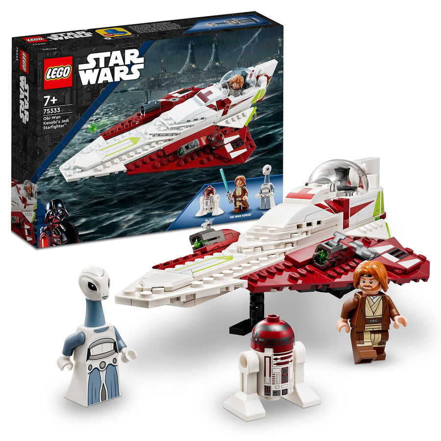 LEGO Star Wars Obi-Wan Kenobi’s Jedi Starfighter, 75333 – Retired & Sealed