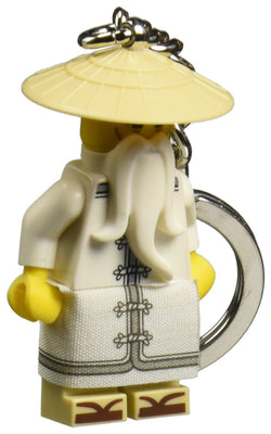 LEGO NINJAGO Movie Master Wu Keychain 95008 – Retired & Sealed