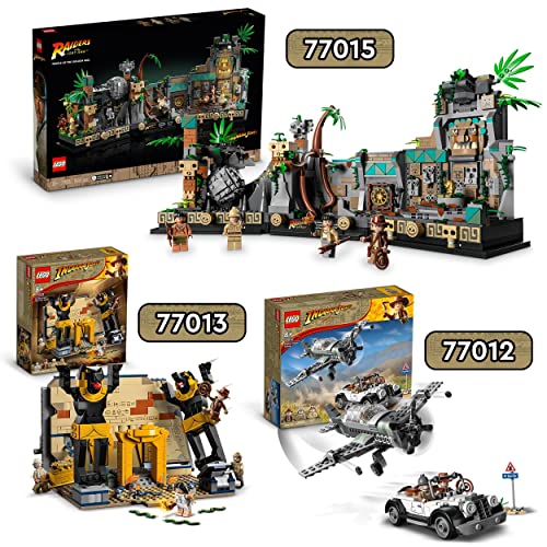LEGO Indiana Jones Temple of the Golden Idol Model Kit 77015 – Retired & Sealed