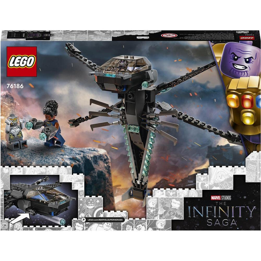 LEGO Marvel Black Panther Dragon Flyer, Avengers 76186 – Retired & Sealed