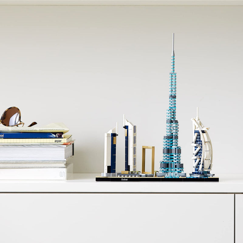 LEGO 21052 Architecture Dubai Skyline Collection Construction Kit for Teenagers and Adults