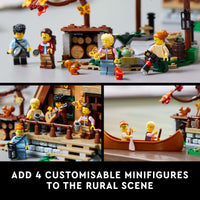 LEGO 21338 A-Frame Cabin 21338 sealed box view 5