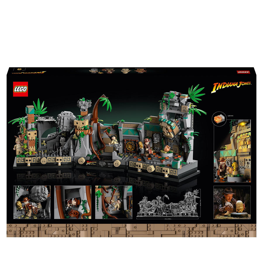 LEGO Indiana Jones Temple of the Golden Idol Model Kit 77015 – Retired & Sealed