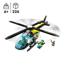 LEGO 60405 City Emergency Rescue Helicopter Toy for 6 Plus 60405 sealed box view 3